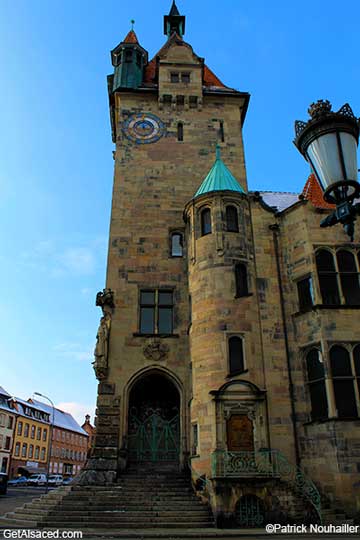 Historic building Alsace France